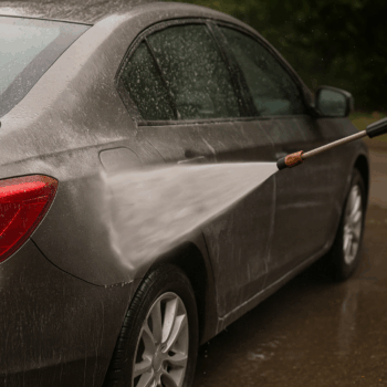 car rinsing