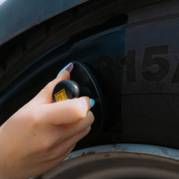 cyclone tire dressing applicator