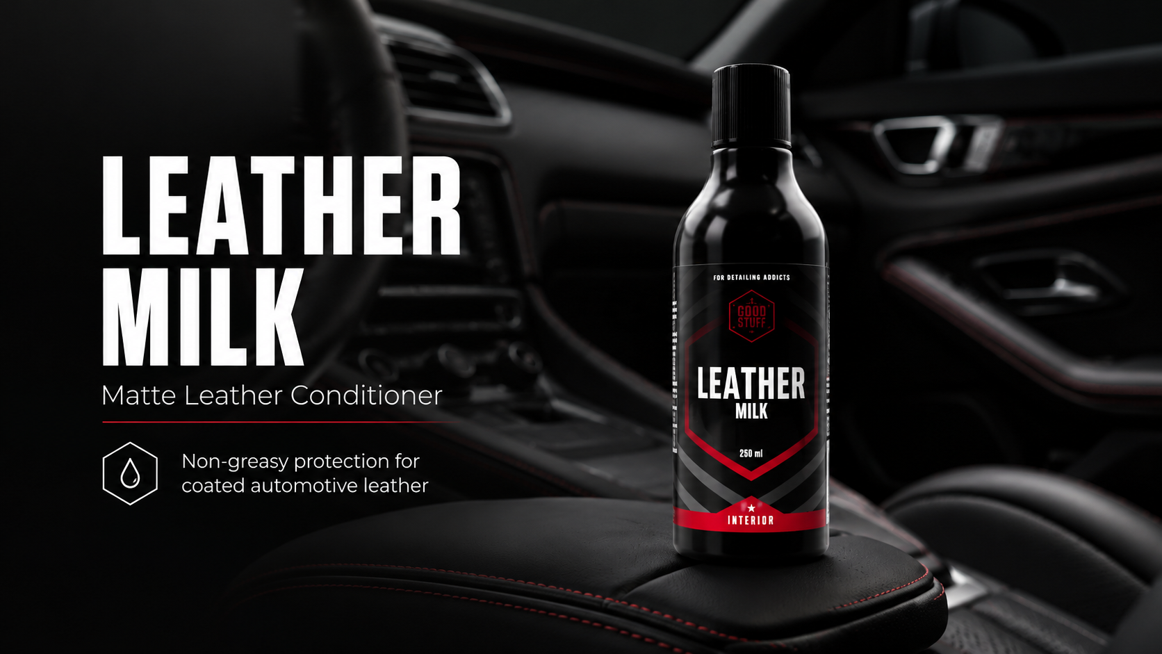 Good Stuff Leather Milk banner
