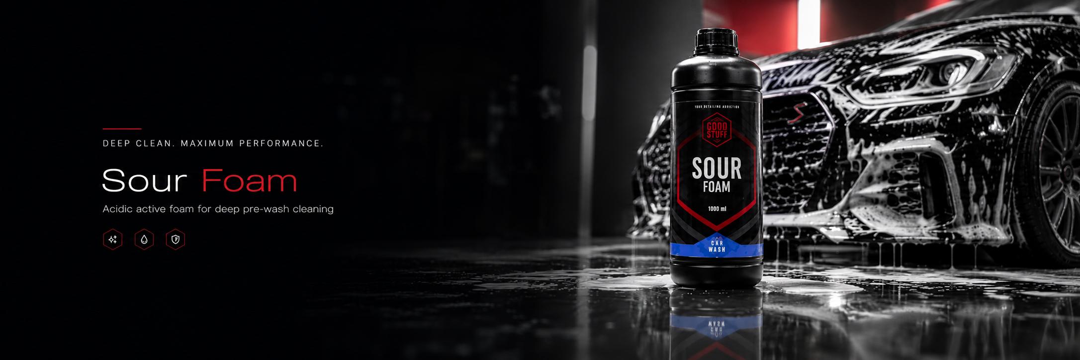 Good Stuff Sour Foam saurer Aktivschaum für intensive Detailing-Vorwäsche