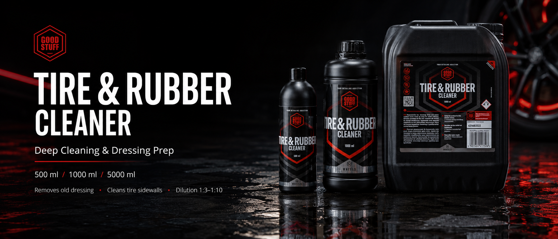Good Stuff Tire & Rubber Cleaner banner